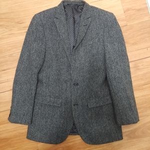 Harris Tweed Wool Grey Sport Coat